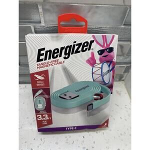 ENERGIZER Triangle-free Magnetic Cable TYPE-C GREEN BRAND NEW!